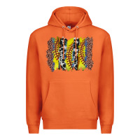 Carrot softball brushstroke Premium Hoodie - Zillion Design Studio