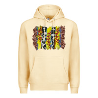 Pina Colada softball brushstroke Premium Hoodie - Zillion Design Studio