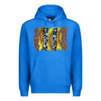 True Royal softball brushstroke Premium Hoodie - Zillion Design Studio