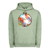 Pigment Oil Green christmas baseball Urban Hoodie - Zillion Design Studio