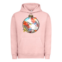 Pigment Salmon christmas baseball Urban Hoodie - Zillion Design Studio