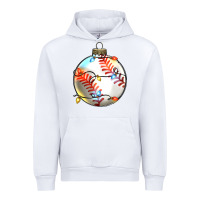 White christmas baseball Urban Hoodie - Zillion Design Studio