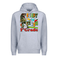 Heather Grey ready to crush first grade Premium Hoodie - texasbilliewilder