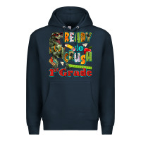 Navy ready to crush first grade Premium Hoodie - texasbilliewilder