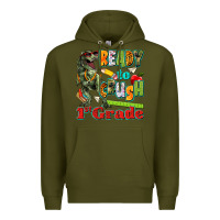 Army Green ready to crush first grade Premium Hoodie - texasbilliewilder