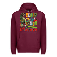 Burgundy ready to crush first grade Premium Hoodie - texasbilliewilder