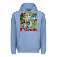 Colony Blue ready to crush first grade Premium Hoodie - texasbilliewilder