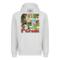 Dove Grey ready to crush first grade Premium Hoodie - texasbilliewilder