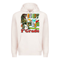 Pale Pink ready to crush first grade Premium Hoodie - texasbilliewilder