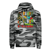 Slate Camo ready to crush fourth grade Premium Hoodie - texasbilliewilder
