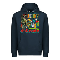 Navy ready to crush fourth grade Premium Hoodie - texasbilliewilder
