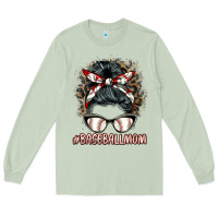 Matcha baseballmom messy bun Long Sleeve Tee - BarkalooDesign