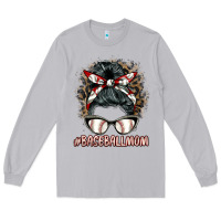Moon Dust baseballmom messy bun Long Sleeve Tee - BarkalooDesign