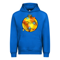 Cobalt christmas softball Urban Hoodie - Zillion Design Studio
