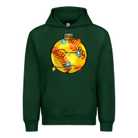 Foreset Green christmas softball Urban Hoodie - Zillion Design Studio