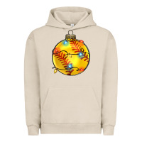 Pigment French Oak christmas softball Urban Hoodie - Zillion Design Studio