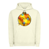 Pigment Pistachio christmas softball Urban Hoodie - Zillion Design Studio