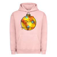 Pigment Salmon christmas softball Urban Hoodie - Zillion Design Studio