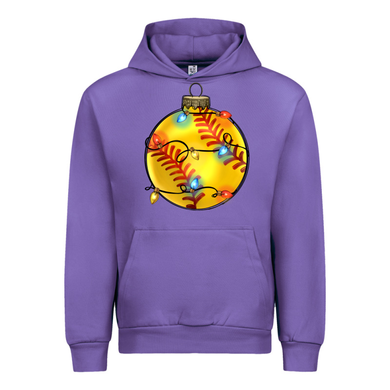Christmas Softball Urban Hoodie by Zillion Design Studio | Teevron