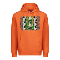 Carrot soccer brushstroke Premium Hoodie - Zillion Design Studio