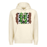 Sandshell soccer brushstroke Premium Hoodie - Zillion Design Studio