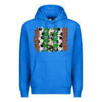 True Royal soccer brushstroke Premium Hoodie - Zillion Design Studio