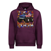 Red White And Boom Urban Hoodie | Teevron