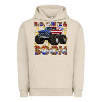 Pigment French Oak red white and boom Urban Hoodie - texasbilliewilder