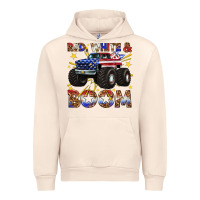 Sandshell red white and boom Urban Hoodie - texasbilliewilder