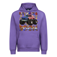 Tulip red white and boom Urban Hoodie - texasbilliewilder