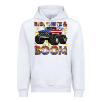 White red white and boom Urban Hoodie - texasbilliewilder