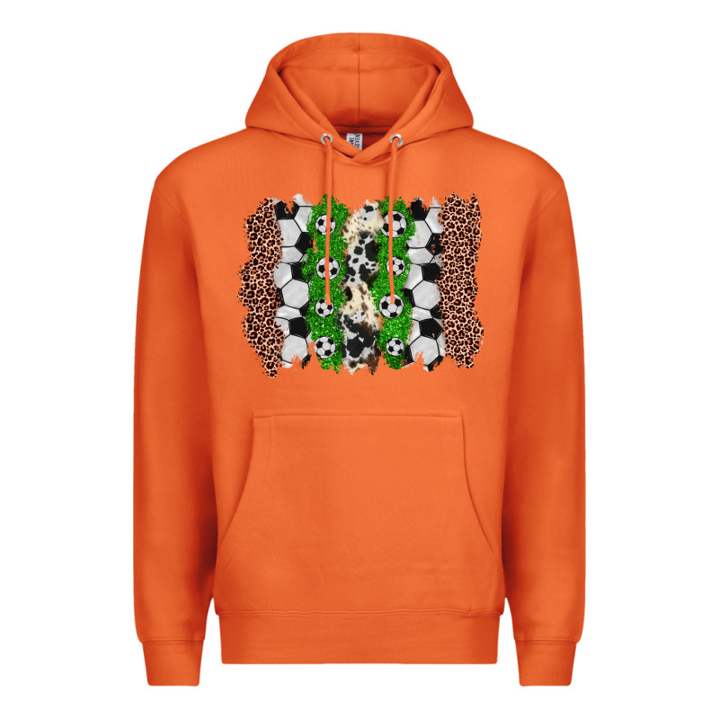 Soccer Brushstroke Premium Hoodie by Zillion Design Studio | Teevron