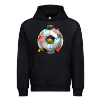 Black christmas  soccer Urban Hoodie - Zillion Design Studio