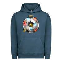 Pigment Midnight Navy christmas  soccer Urban Hoodie - Zillion Design Studio