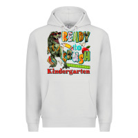 Dove Grey ready to crush kindergarten Premium Hoodie - texasbilliewilder