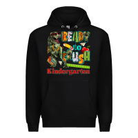 Black ready to crush kindergarten Premium Hoodie - texasbilliewilder