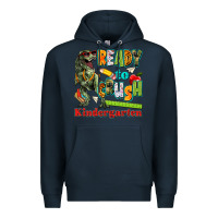 Navy ready to crush kindergarten Premium Hoodie - texasbilliewilder