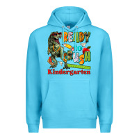 Ocean Blue ready to crush kindergarten Premium Hoodie - texasbilliewilder