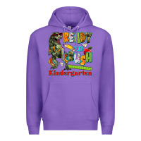 Purple ready to crush kindergarten Premium Hoodie - texasbilliewilder