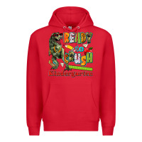 Red ready to crush kindergarten Premium Hoodie - texasbilliewilder