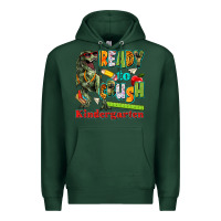 Sports Green ready to crush kindergarten Premium Hoodie - texasbilliewilder