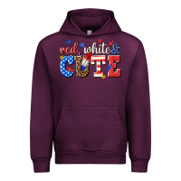 Mauve Wine red white and cute billie wilder Urban Hoodie - texasbilliewilder