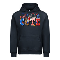 Navy red white and cute billie wilder Urban Hoodie - texasbilliewilder