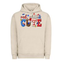 Pigment French Oak red white and cute billie wilder Urban Hoodie - texasbilliewilder