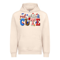 Sandshell red white and cute billie wilder Urban Hoodie - texasbilliewilder