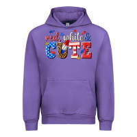 Tulip red white and cute billie wilder Urban Hoodie - texasbilliewilder