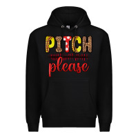 Black pitch please Premium Hoodie - Zillion Design Studio