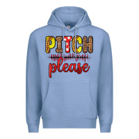 Colony Blue pitch please Premium Hoodie - Zillion Design Studio