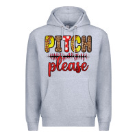 Heather Grey pitch please Premium Hoodie - Zillion Design Studio