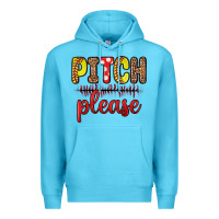 Ocean Blue pitch please Premium Hoodie - Zillion Design Studio